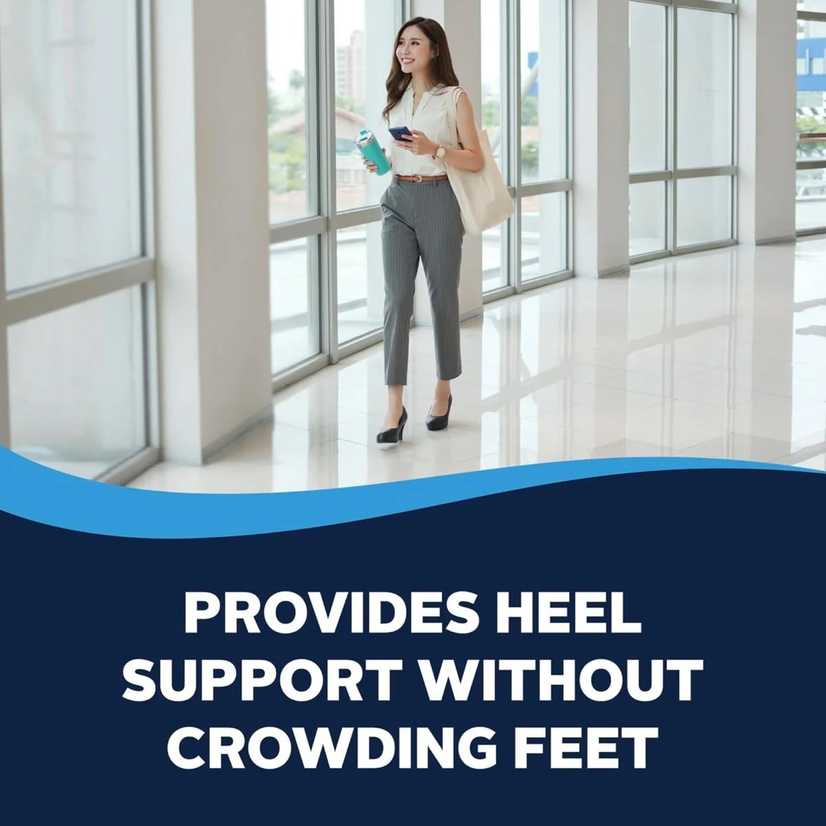 Airplus Gel Heel Cushions, One Size Fits Most, 2 Pack - Image 3