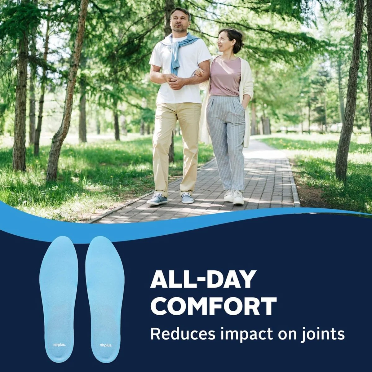 Airplus Massage Gel Insoles - Image 2