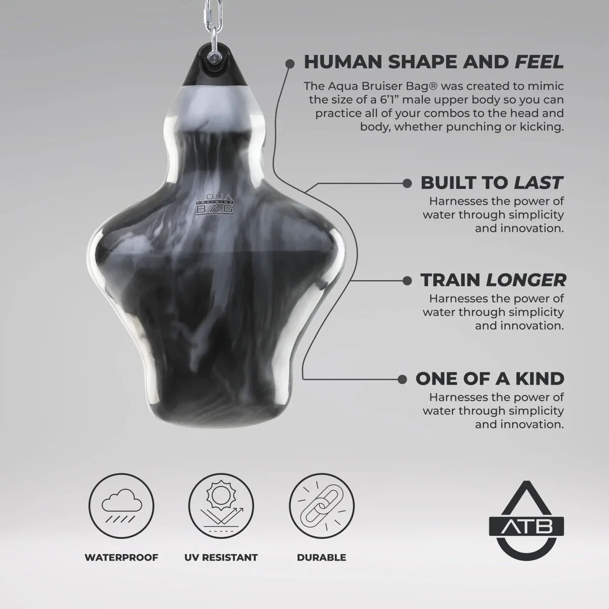 Aqua Training Bag 150 lb. Bruiser Punching Bag - Image 5