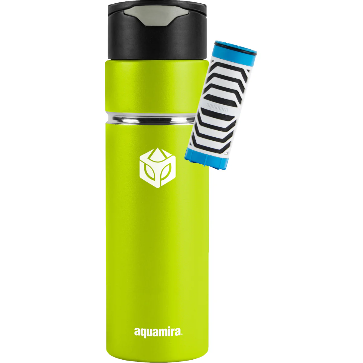 Aquamira 24 oz. Shift Stainless Steel Filter Water Bottle - Image 6