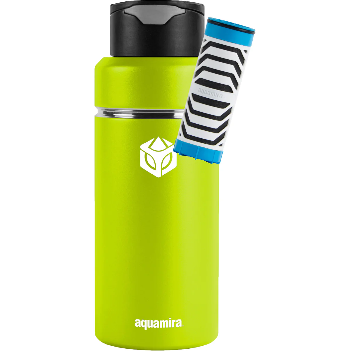 Aquamira 32 oz. Shift Stainless Steel Filter Water Bottle - Image 4