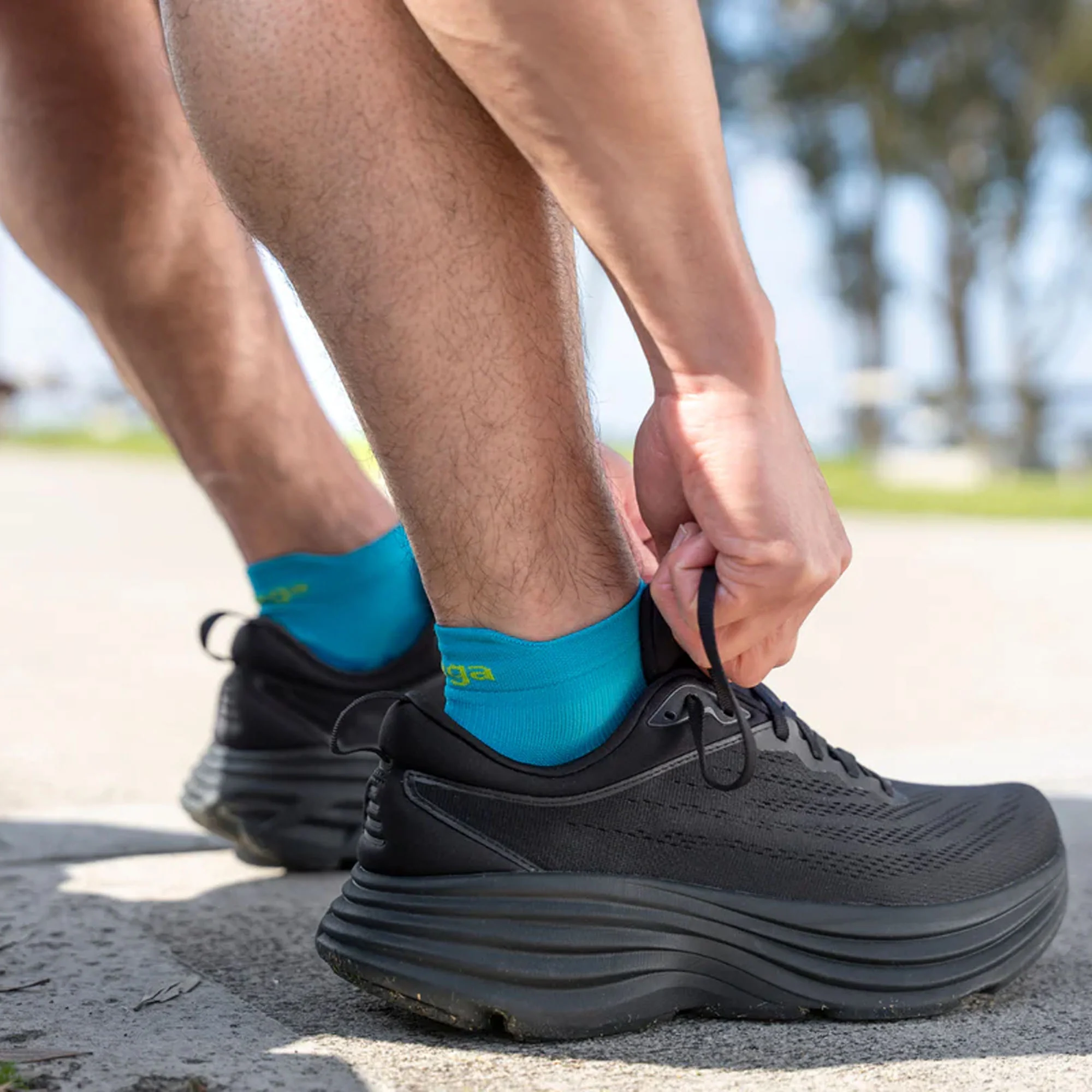 Balega Blister Resist Light No Show Tab Running Socks - Image 3