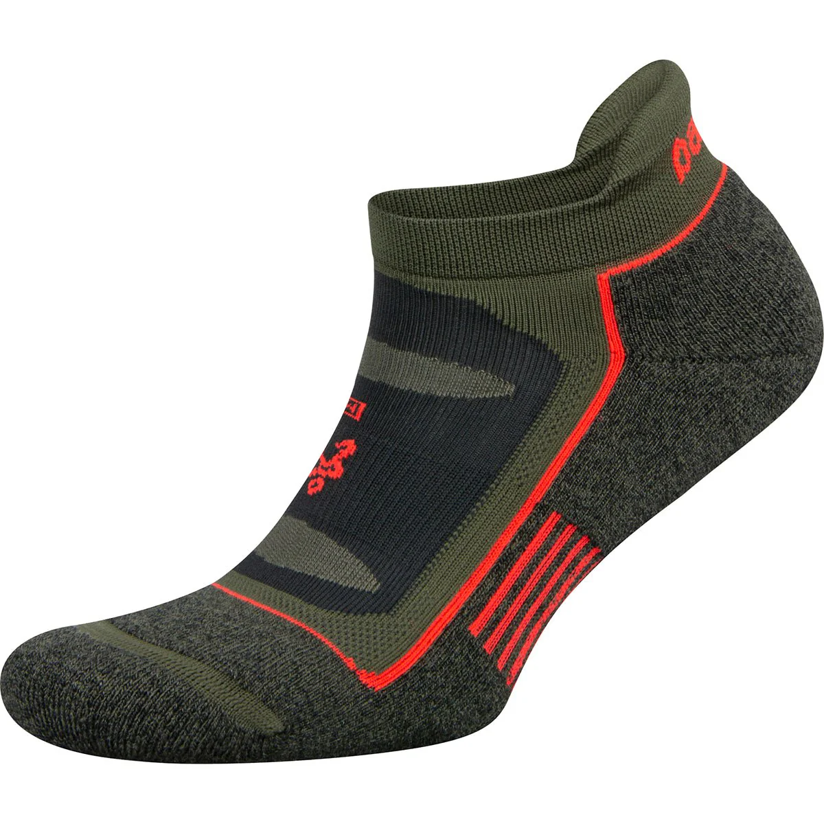 Balega Blister Resist No Show Running Socks - Green Pepper