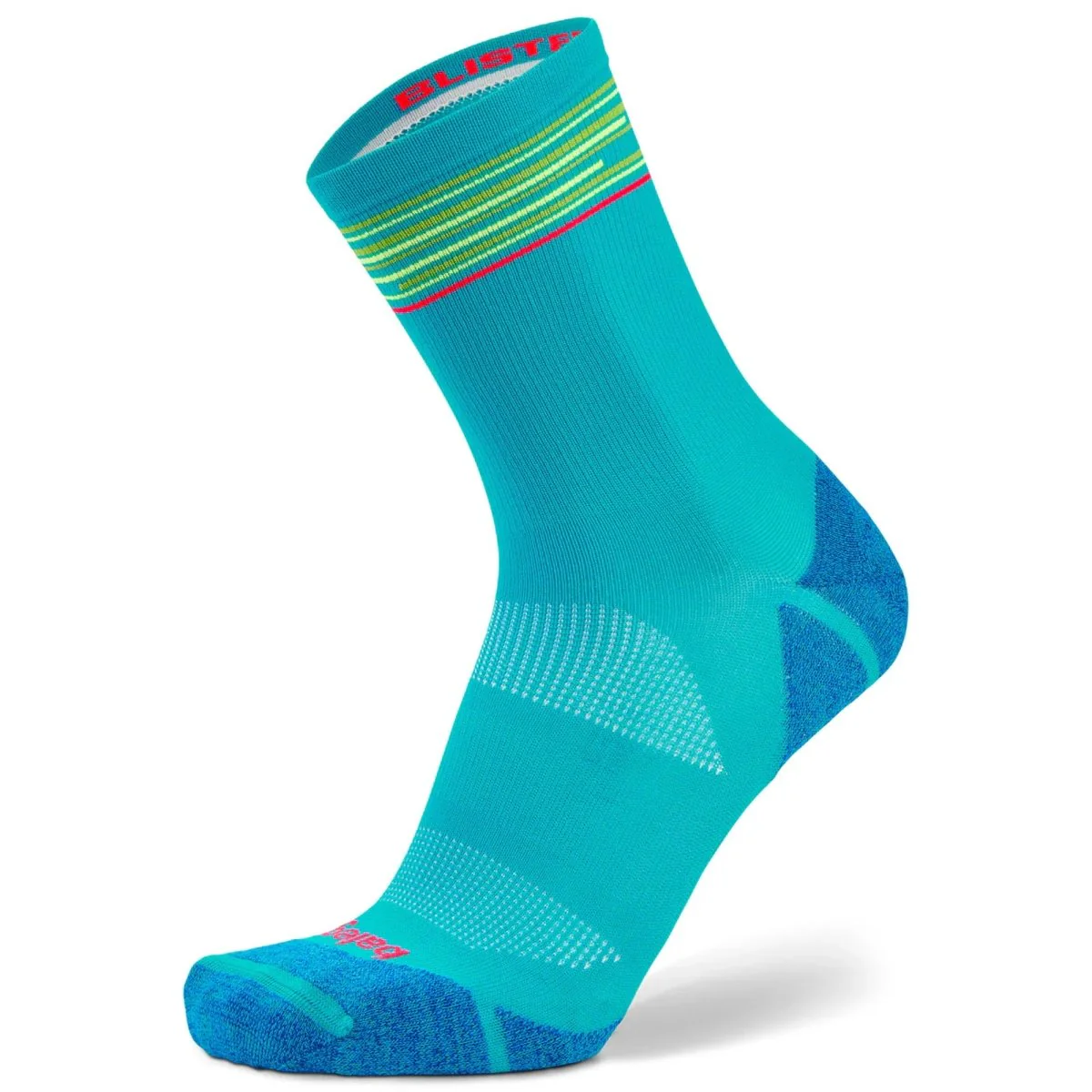 Balega Blister Resistent Light Mini Crew Socks, Lake Blue