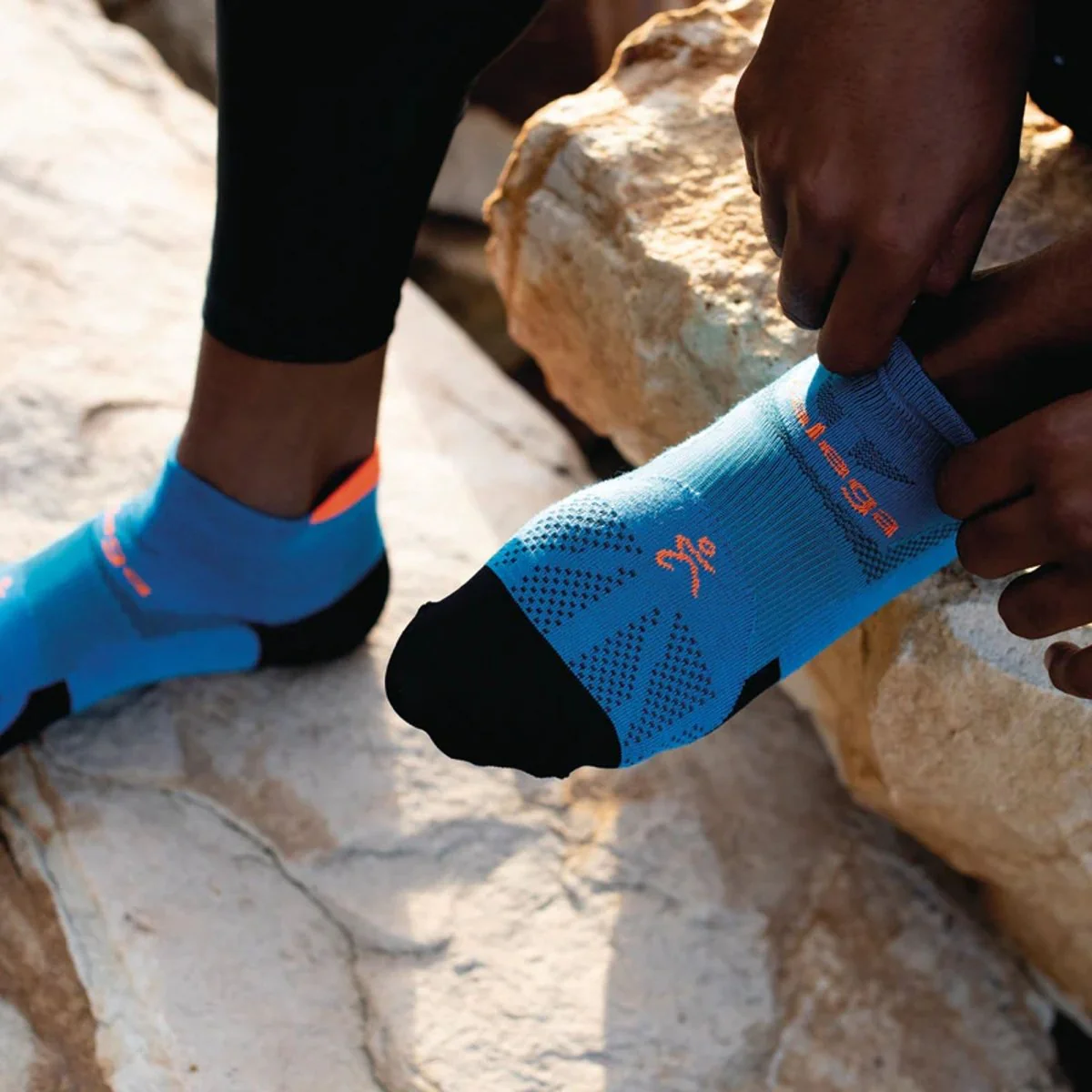 Balega Hidden Dry No Show Running Socks, Zephyr - Image 2