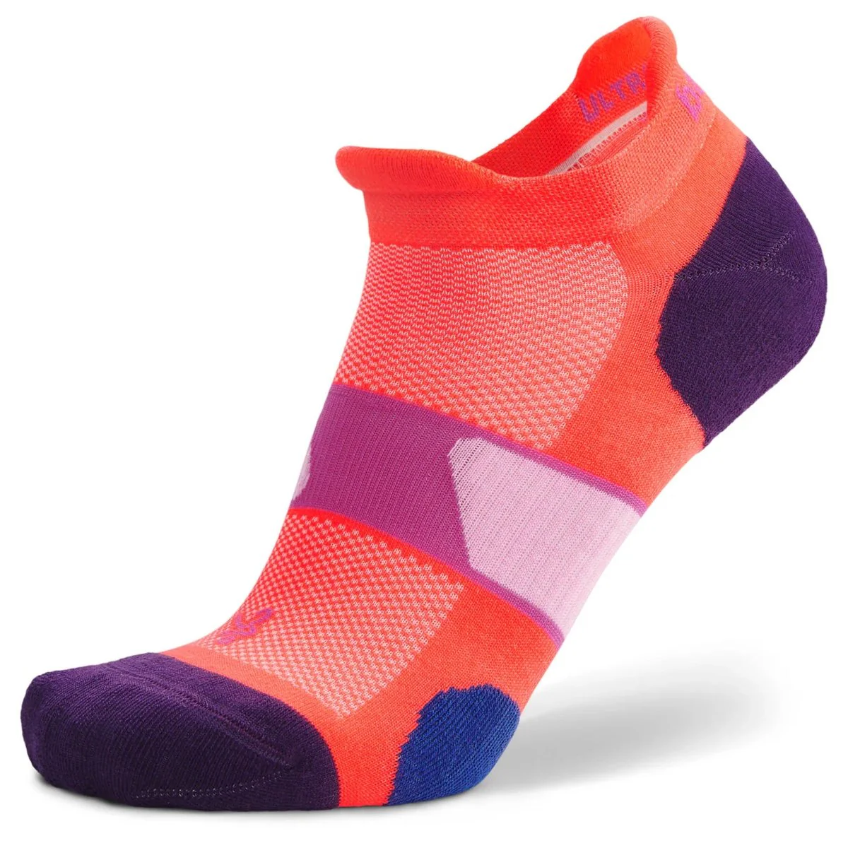 Balega No Show Ultraglide Socks, Orange