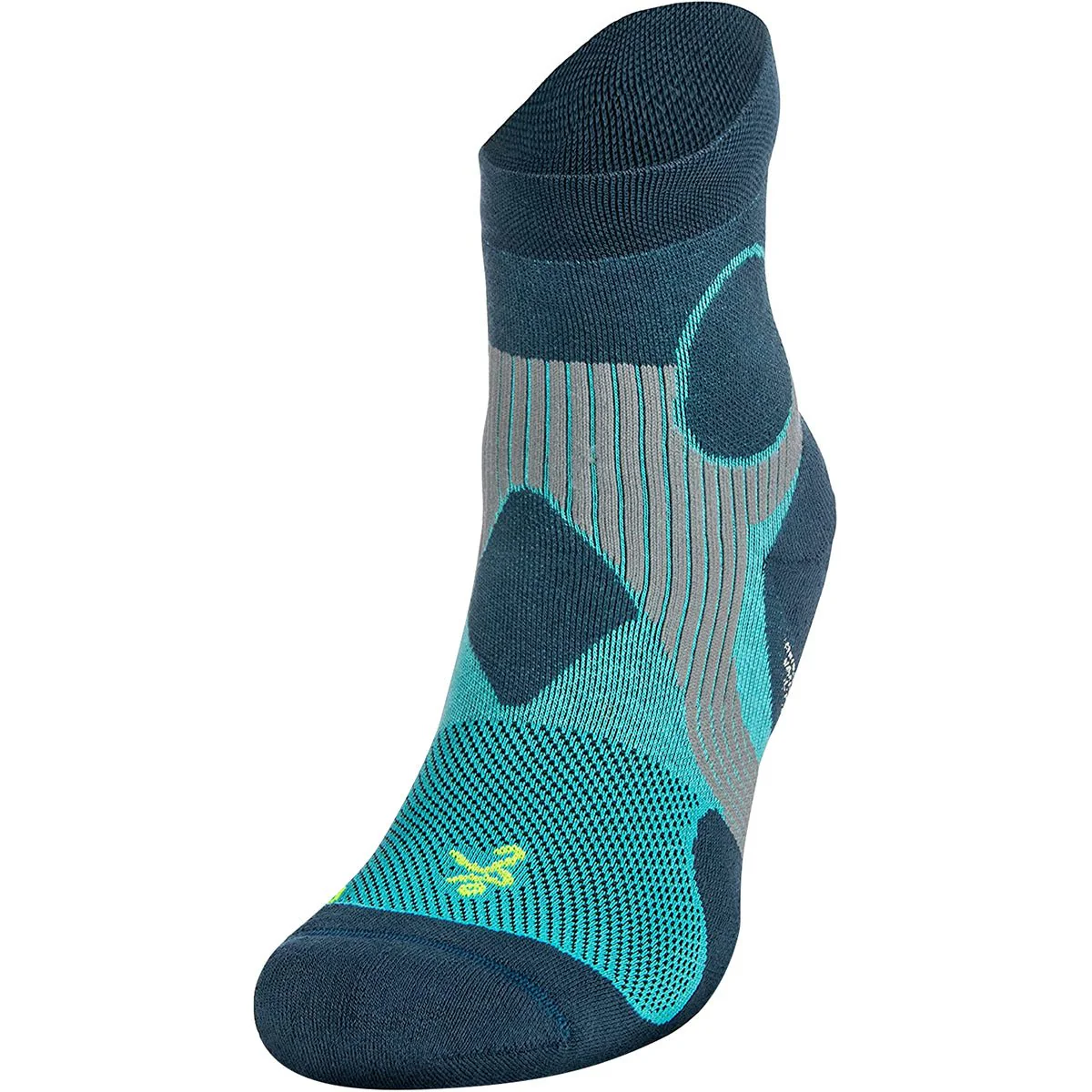 Balega Support Quarter Length Running Socks - Blue Legion Blue - Image 2