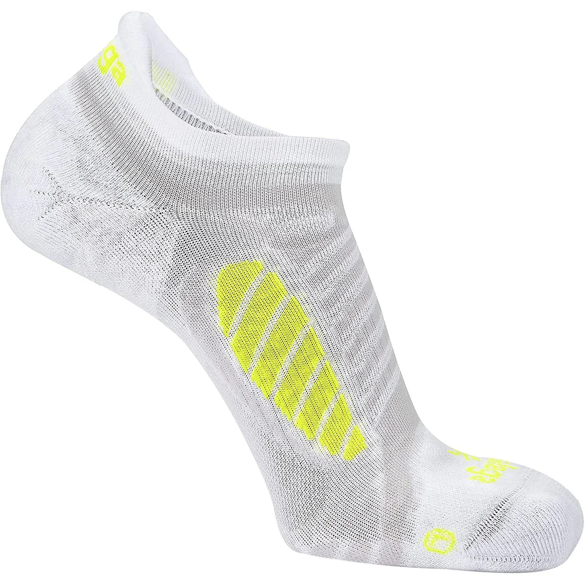 Balega Ultra Light Second Skin No Show Running Socks - White - Image 2