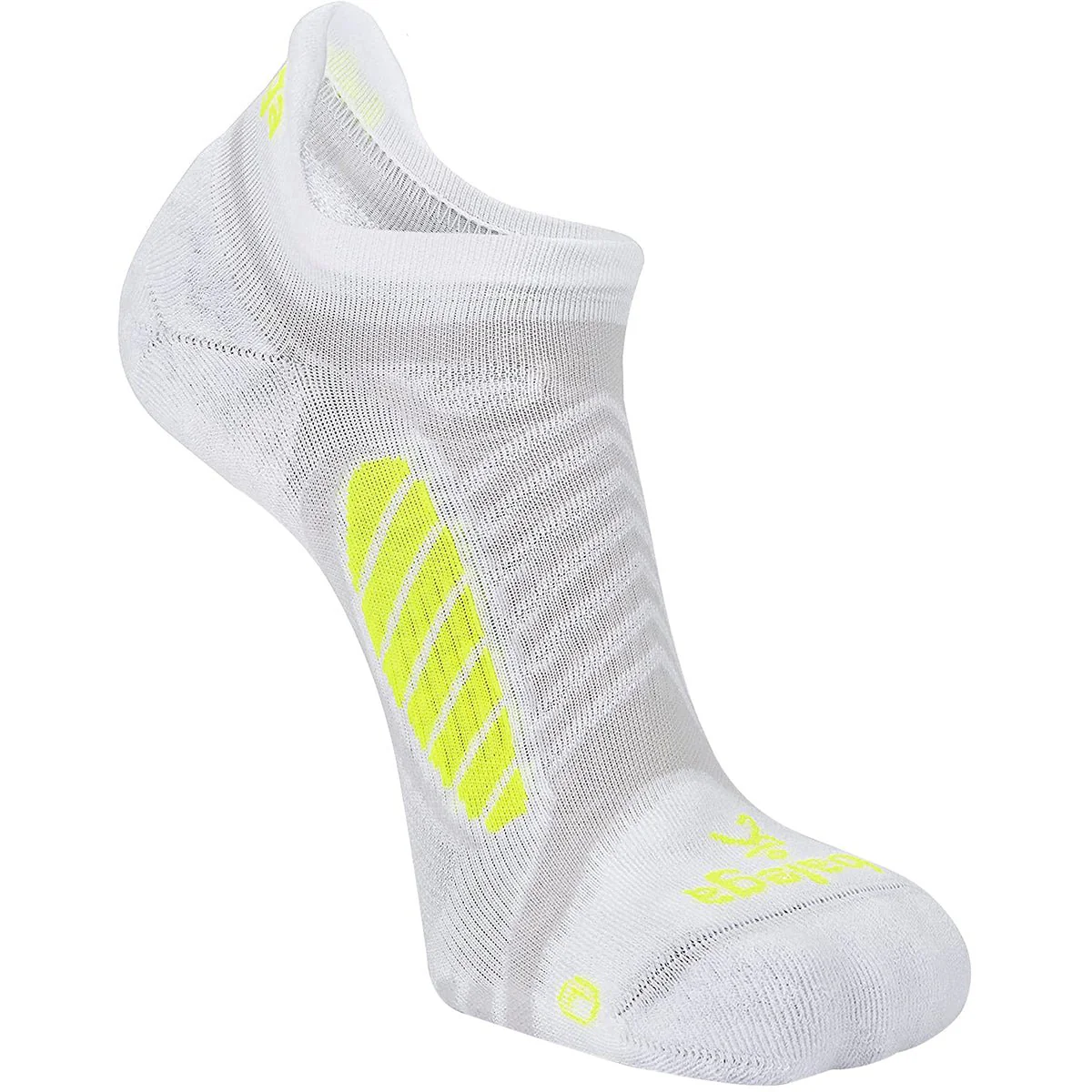 Balega Ultra Light Second Skin No Show Running Socks - White - Image 5