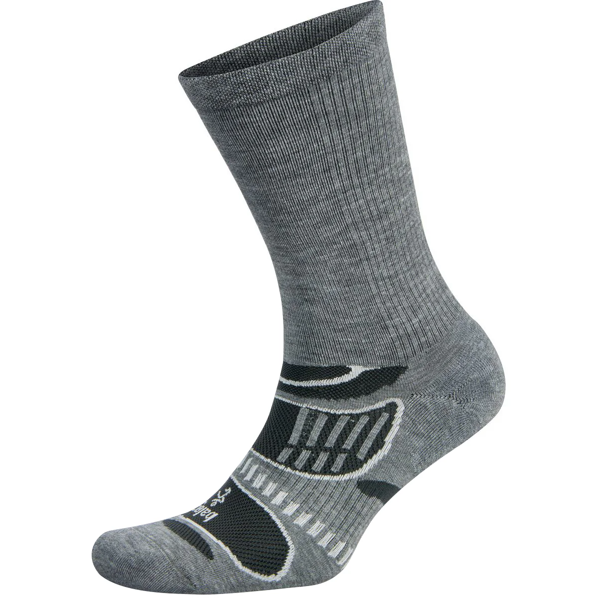 Balega UltraLight Crew Running Socks - Gray/White