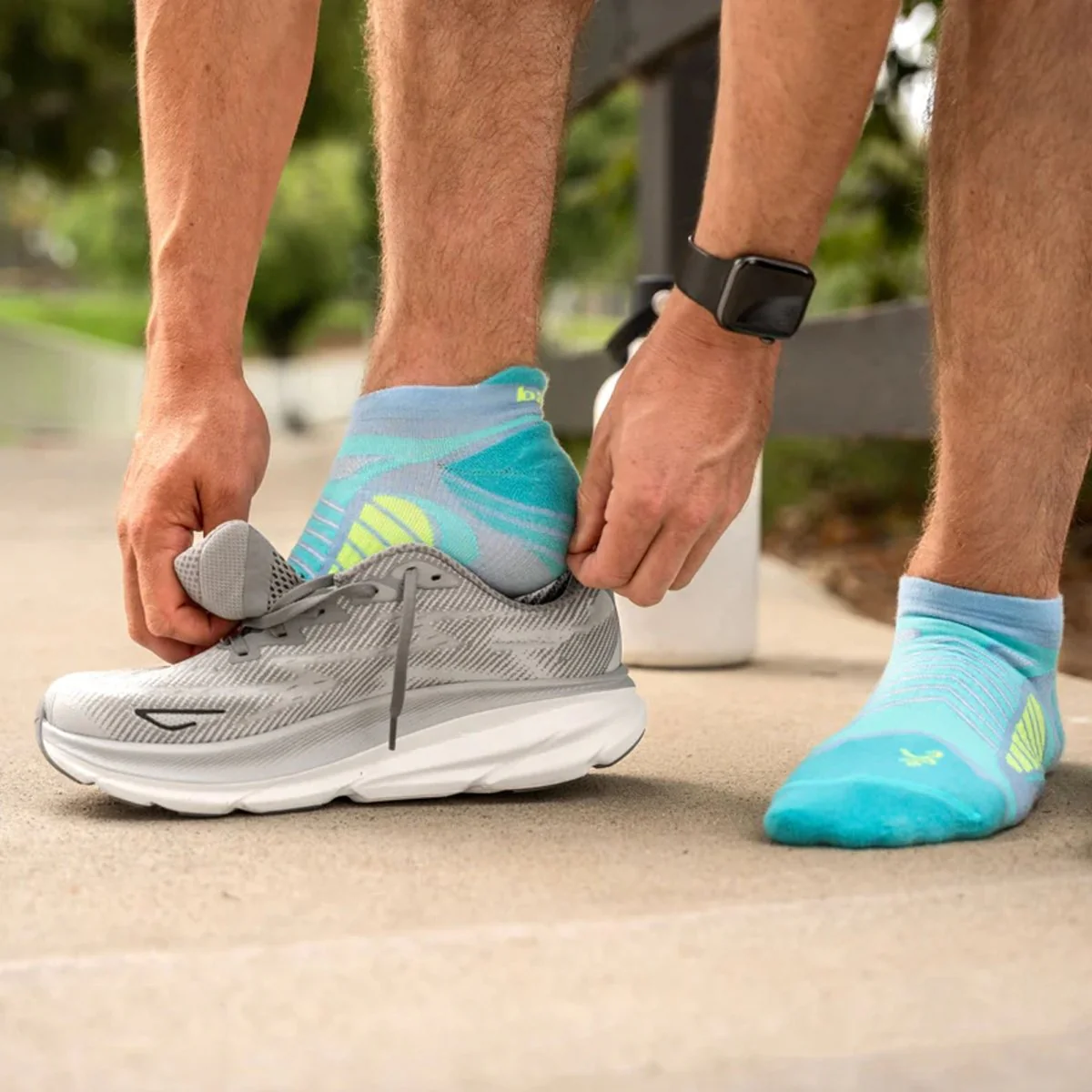 Balega Ultralight No Show Running Socks, Candy Floss - Image 3
