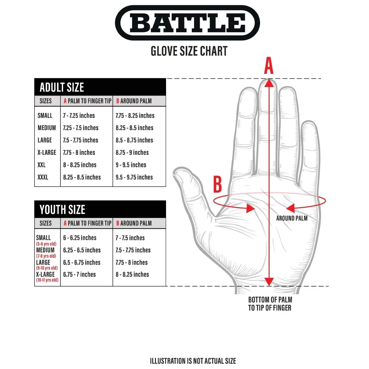 Battle Sports - "Krazy Klown" Battle Cloaked Adult Football Receiver Gloves - Image 4