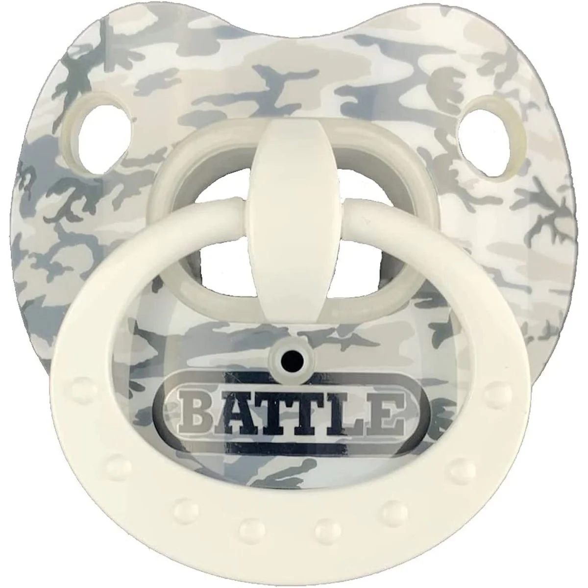 Battle Sports Binky Oxygen Chrome Lip Protector Mouthguard - Image 3
