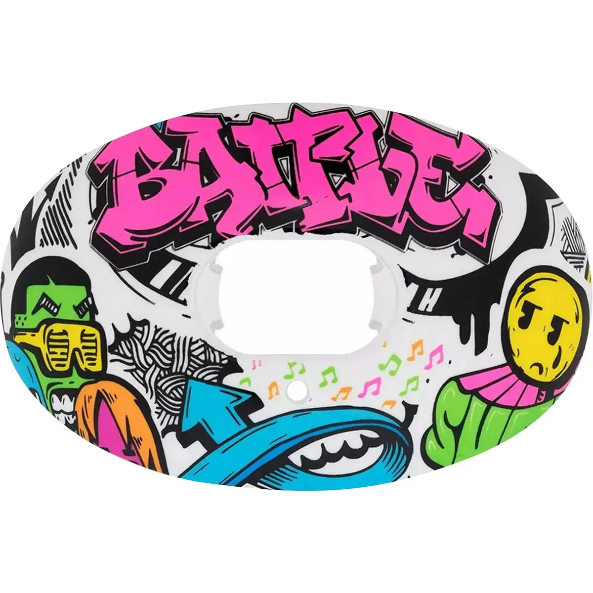 Battle Sports Graffiti Oxygen Lip Protector Mouthguard - Image 2