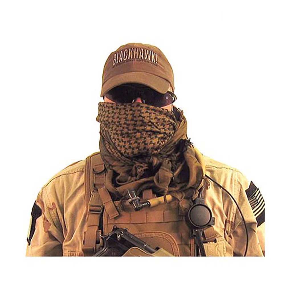 BlackHawk Tactical Shemagh - Coyote Tan/Black