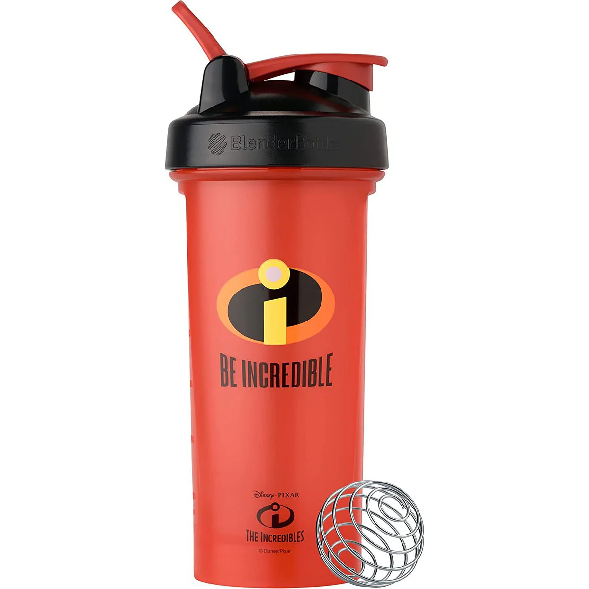 Blender Bottle Classic 28 oz. Disney Pixar Shaker Mixer Cup with Loop Top - Image 3