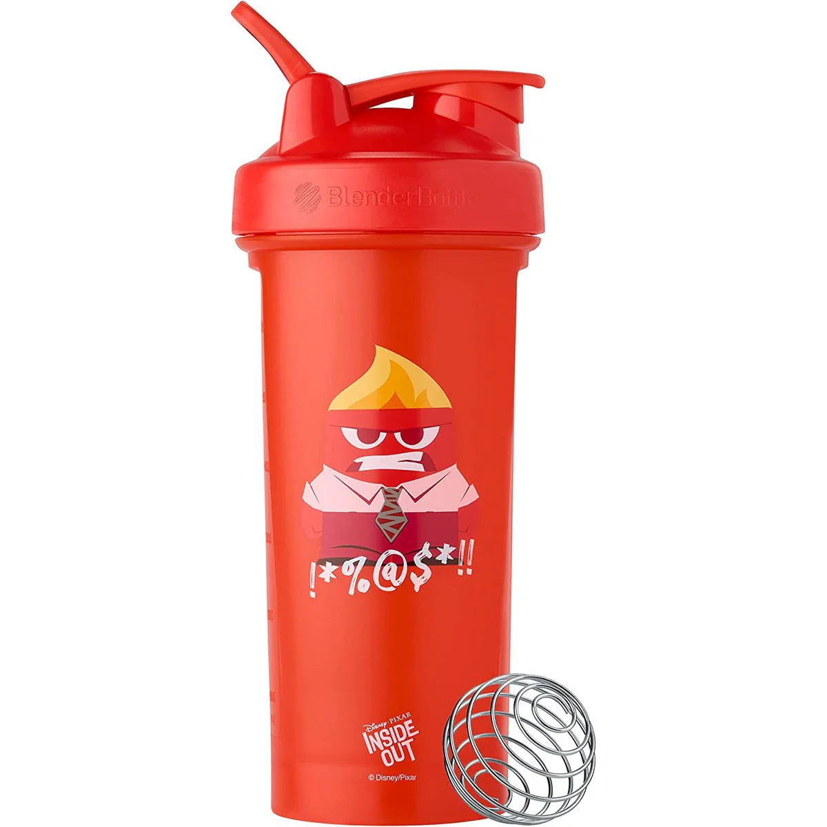 Blender Bottle Classic 28 oz. Disney Pixar Shaker Mixer Cup with Loop Top - Image 5