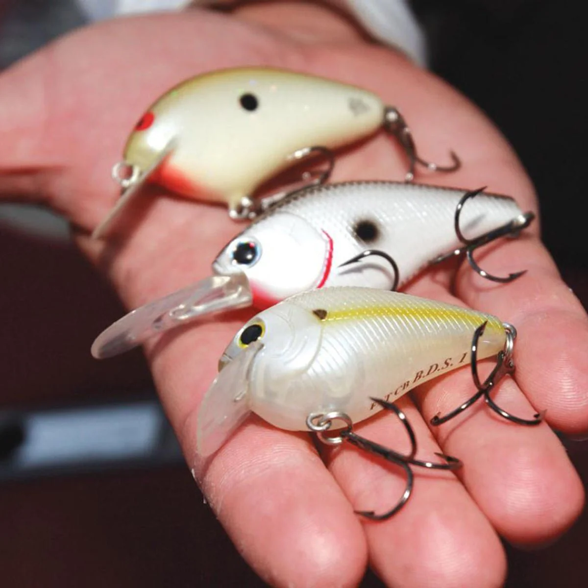 Bomber Fat Free Fingerling 3/8 oz Fishing Lure - Tennessee Shad - Image 2