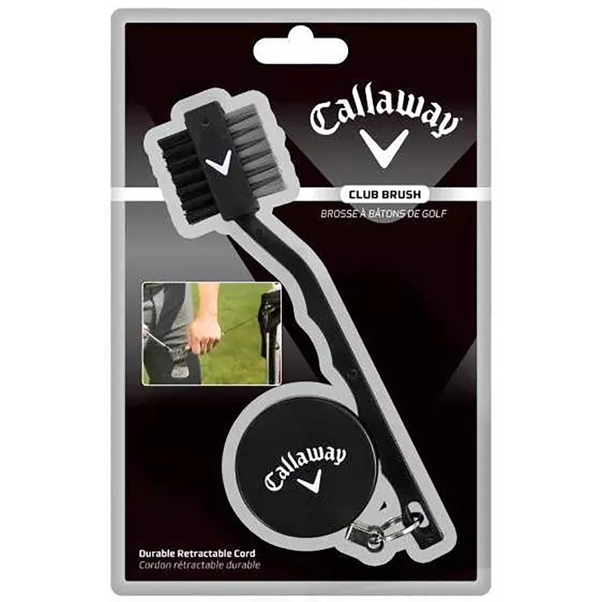 Callaway Golf Club Dual-Sided Cleaning Brush - Image 3