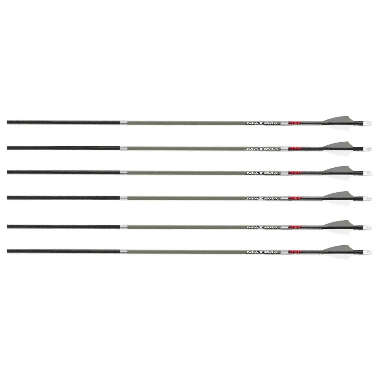 Carbon Express Maxima RED Small Diameter .400 Arrows 6-Pack - Desert Tan