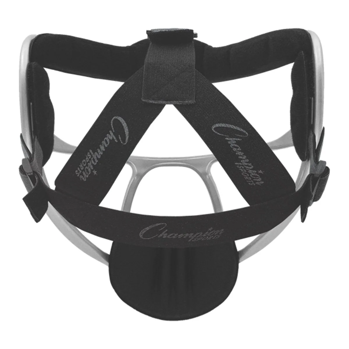 Champion Sports Magnesium Softball Fielder's Mask Adult Size 6.75"-7.5" - Silver - Image 2