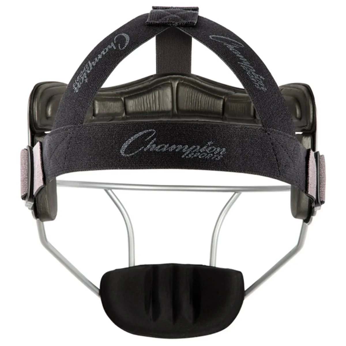 Champion Sports Softball Fielder's Mask Adult Size 6.75"-7.5" - Silver - Image 2