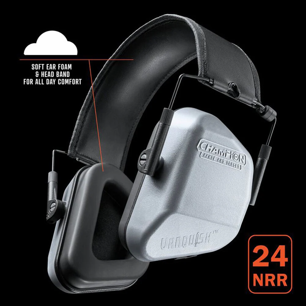 Champion Vanquish Passive Ear Muffs for Shooting - Image 7