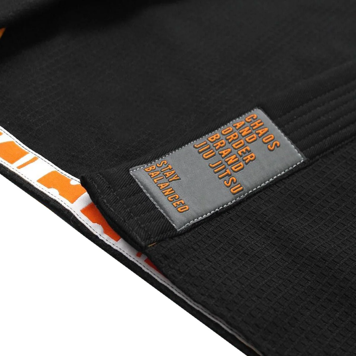 Chaos and Order Base Label V2 BJJ  Gi - Black - Image 4