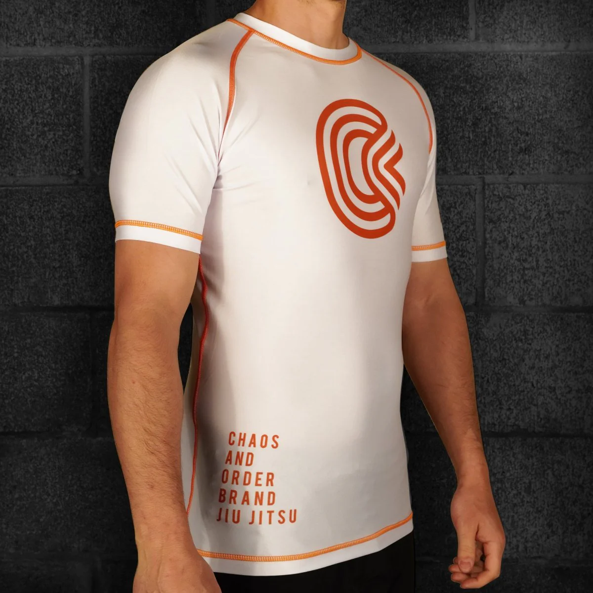 Chaos and Order Base Label V2 Short Sleeve BJJ Rashguard - Image 6