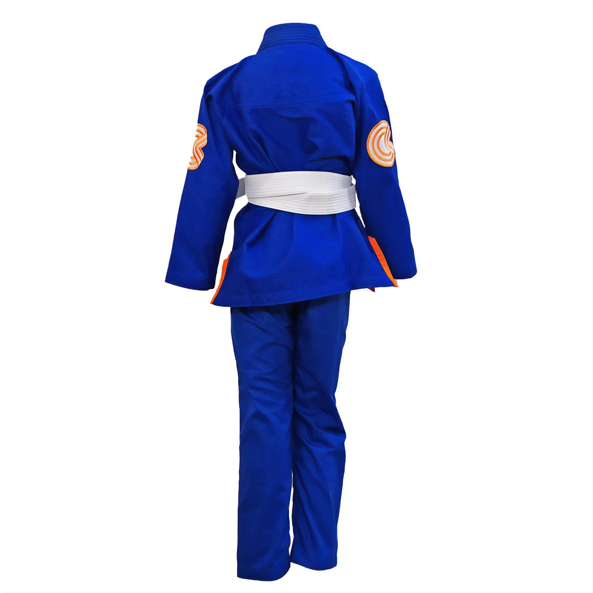 Chaos and Order Kid's Base Label V2 BJJ Gi - Blue - Image 2