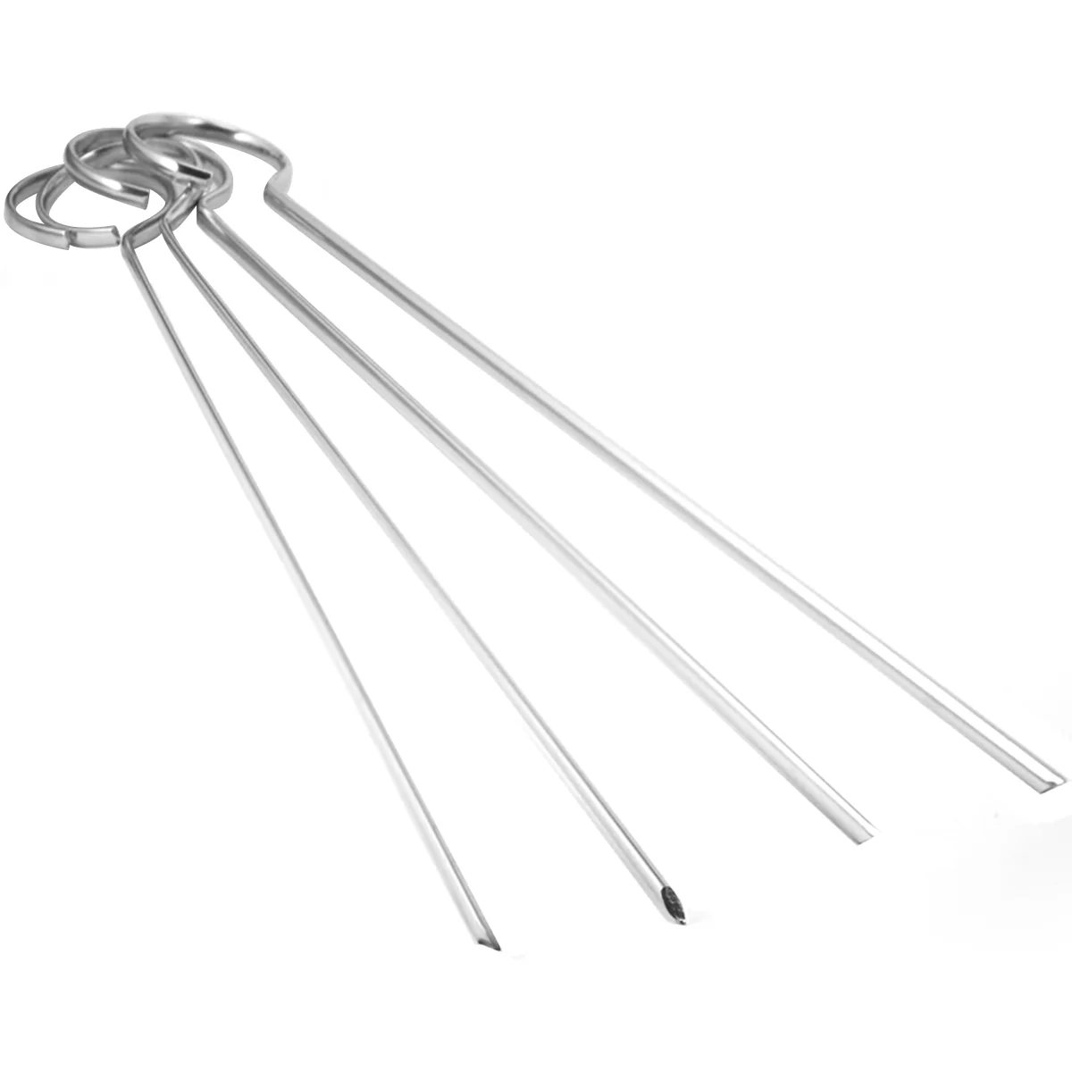 Coghlan's 12" Chrome Plated Skewers - 4-Pack - Image 2