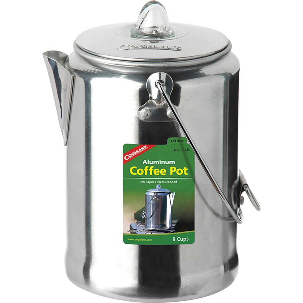 Coghlan's 9-Cup Aluminum Coffee Pot - Image 2