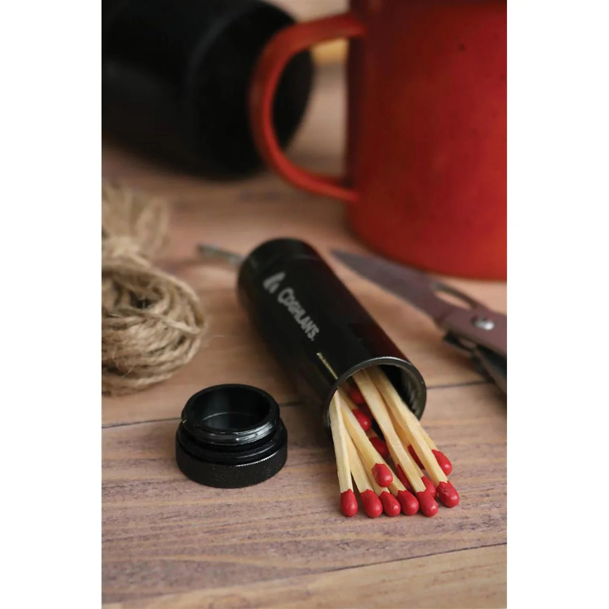 Coghlan's Aluminum Match Case - Image 2
