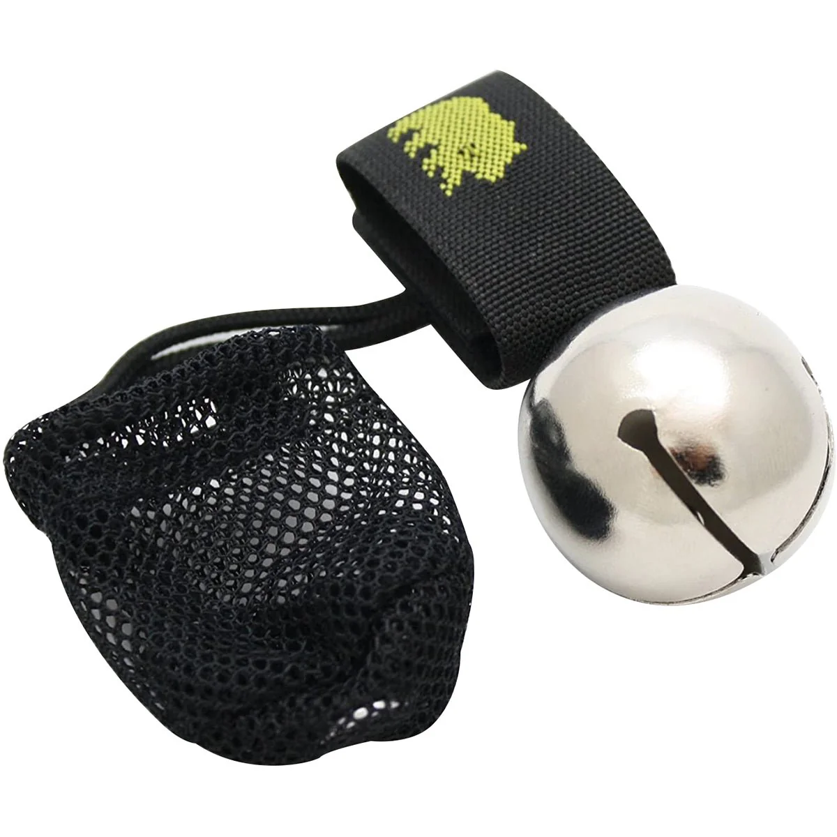 Coghlan's Bear Bell w/ Magnetic Silencer & Carry Strap Safety (2 Pack), Silver - Image 3