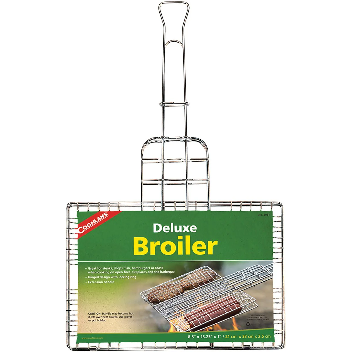 Coghlan's Deluxe Broiler, Cook Over Open Fire, Camping Fireplaces, and Barbeque - Image 3