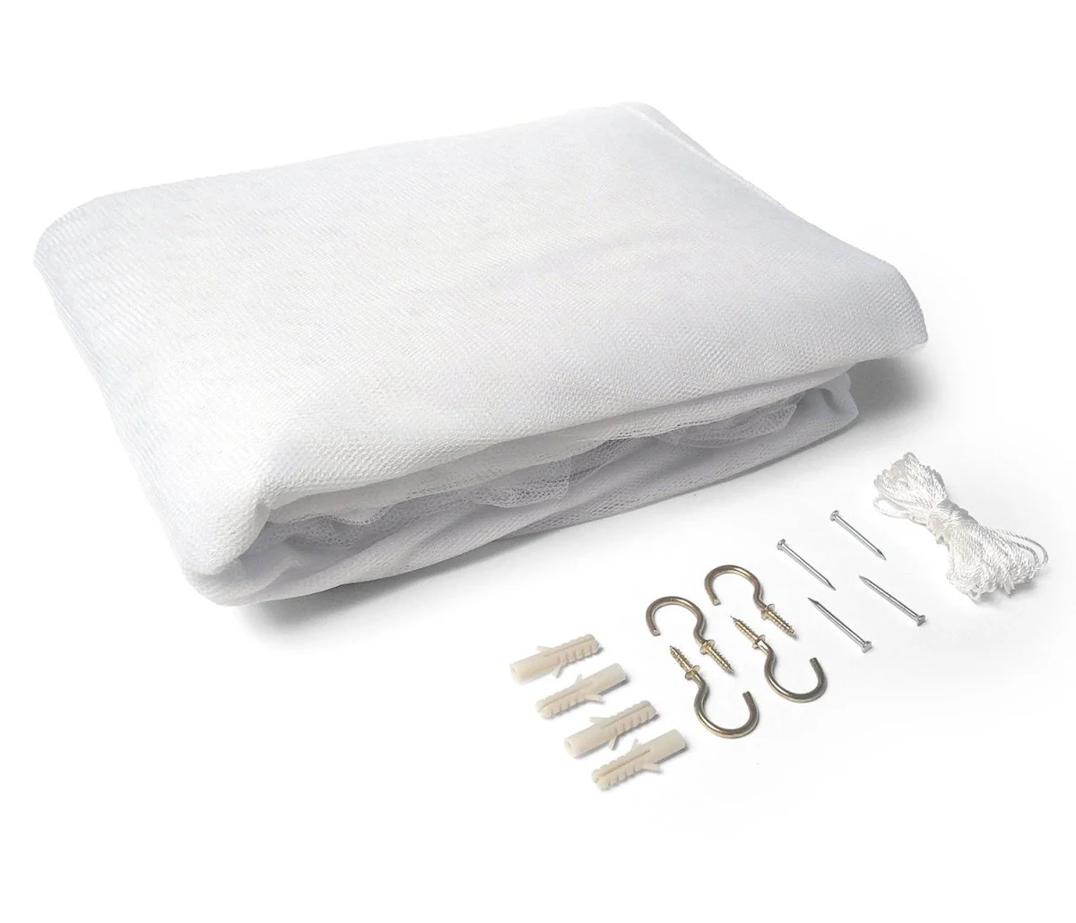 Coghlan's Double Wide Net, White, Mesh Netting Protection