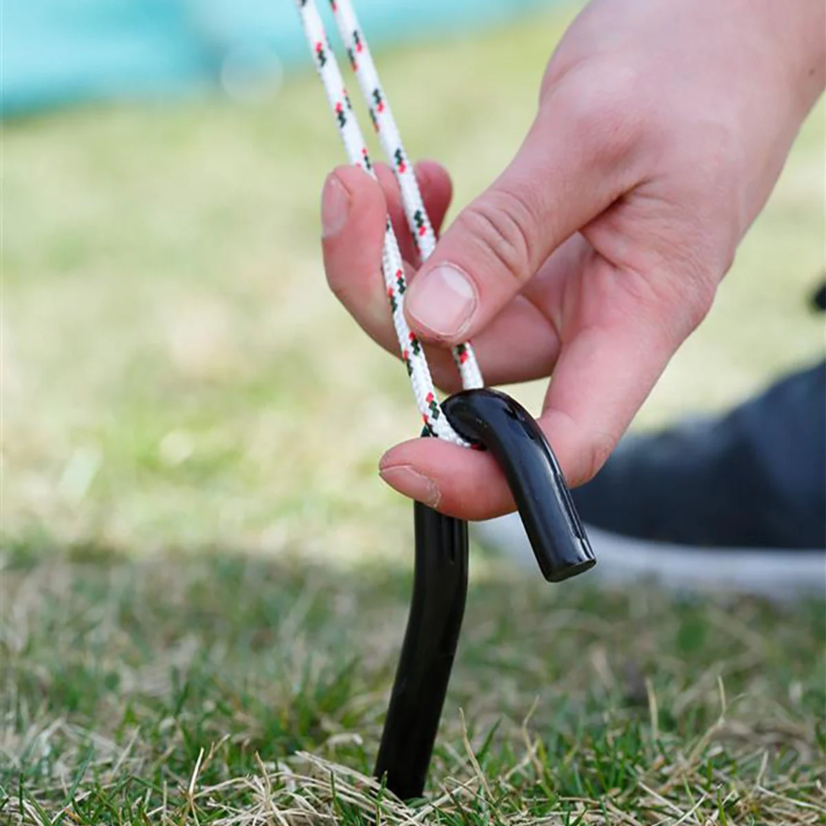 Coghlan's Heavy Duty Tent Stakes 2-Pack - Black - Image 3