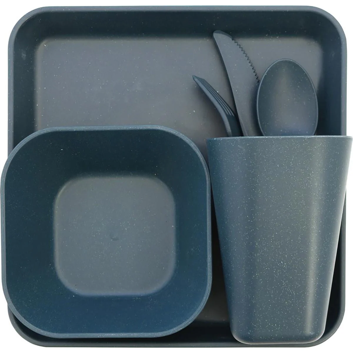 Coghlan's Outdoor Camping Solo Tableware Kit - Blue - Image 2
