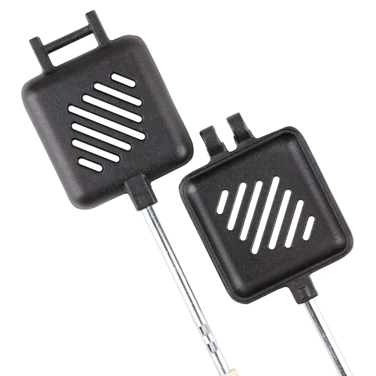Coghlan's Pre-Seasoned Cast Iron Broiler for Burgers, Steaks or Roasting Vegetables - Image 2