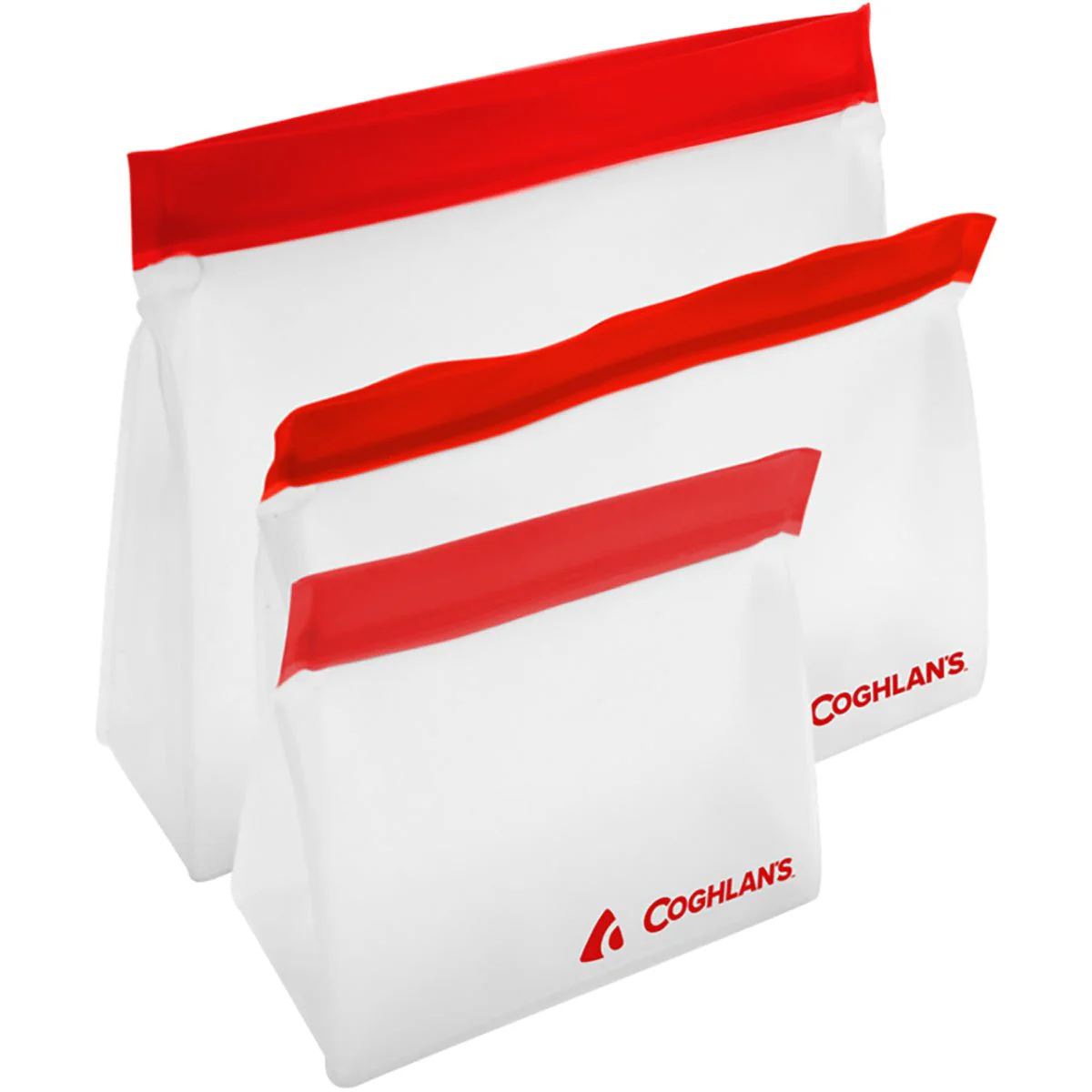 Coghlan's Reusable Storage Bags 3-Pack - Red - Image 2