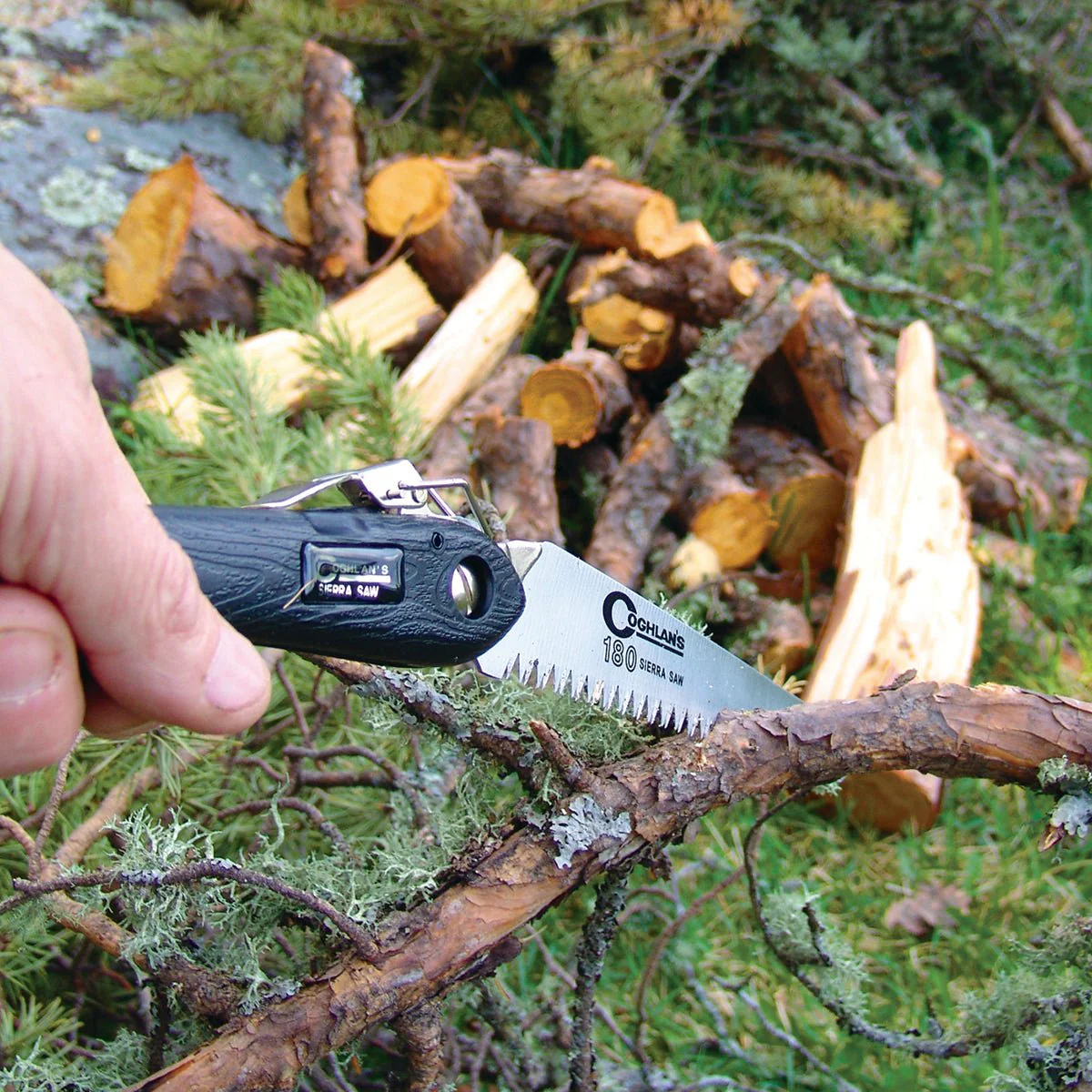 Coghlan's Sierra Saw, Locking Folding 7" Steel Blade with Unbreakable Handle - Image 3