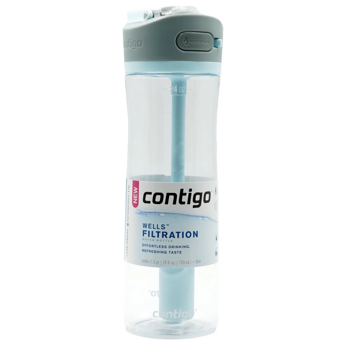 Contigo 24 oz. Wells Plastic Filter Water Bottle