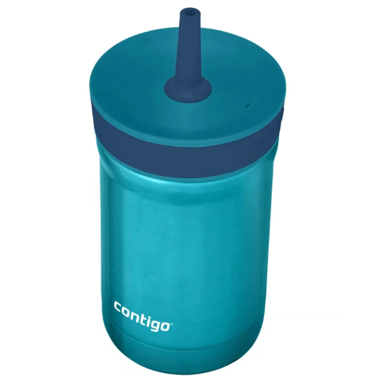 Contigo Kid's 12 oz. Leighton Spill-Proof Stainless Steel Tumbler with Straw - Image 13