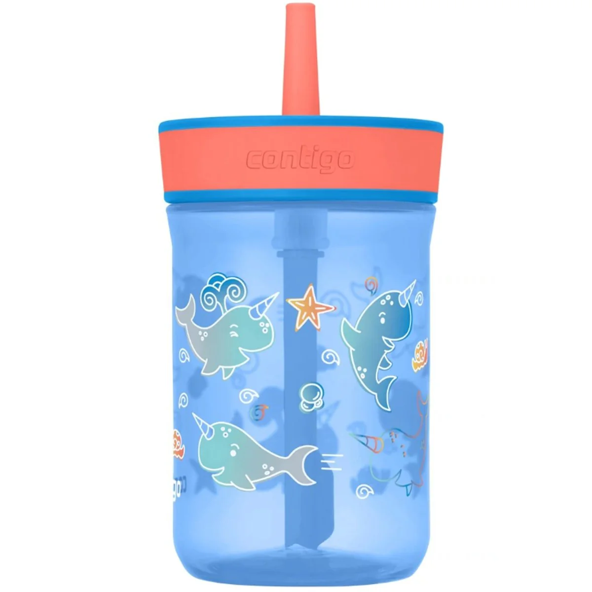 Contigo Kid's 14 oz. Leighton Spill-Proof Tumbler with Straw - Image 10