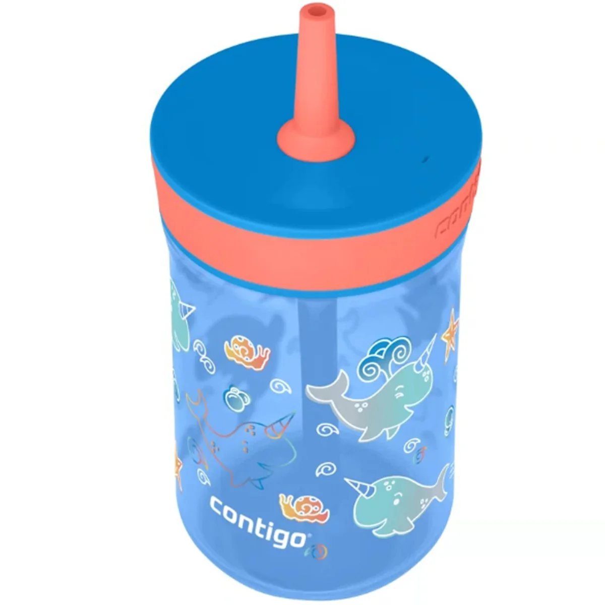 Contigo Kid's 14 oz. Leighton Spill-Proof Tumbler with Straw - Image 11