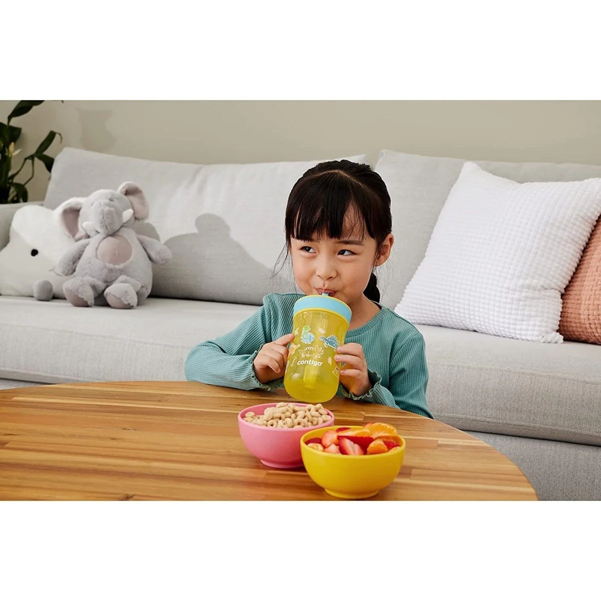 Contigo Kid's 14 oz. Leighton Spill-Proof Tumbler with Straw - Image 17