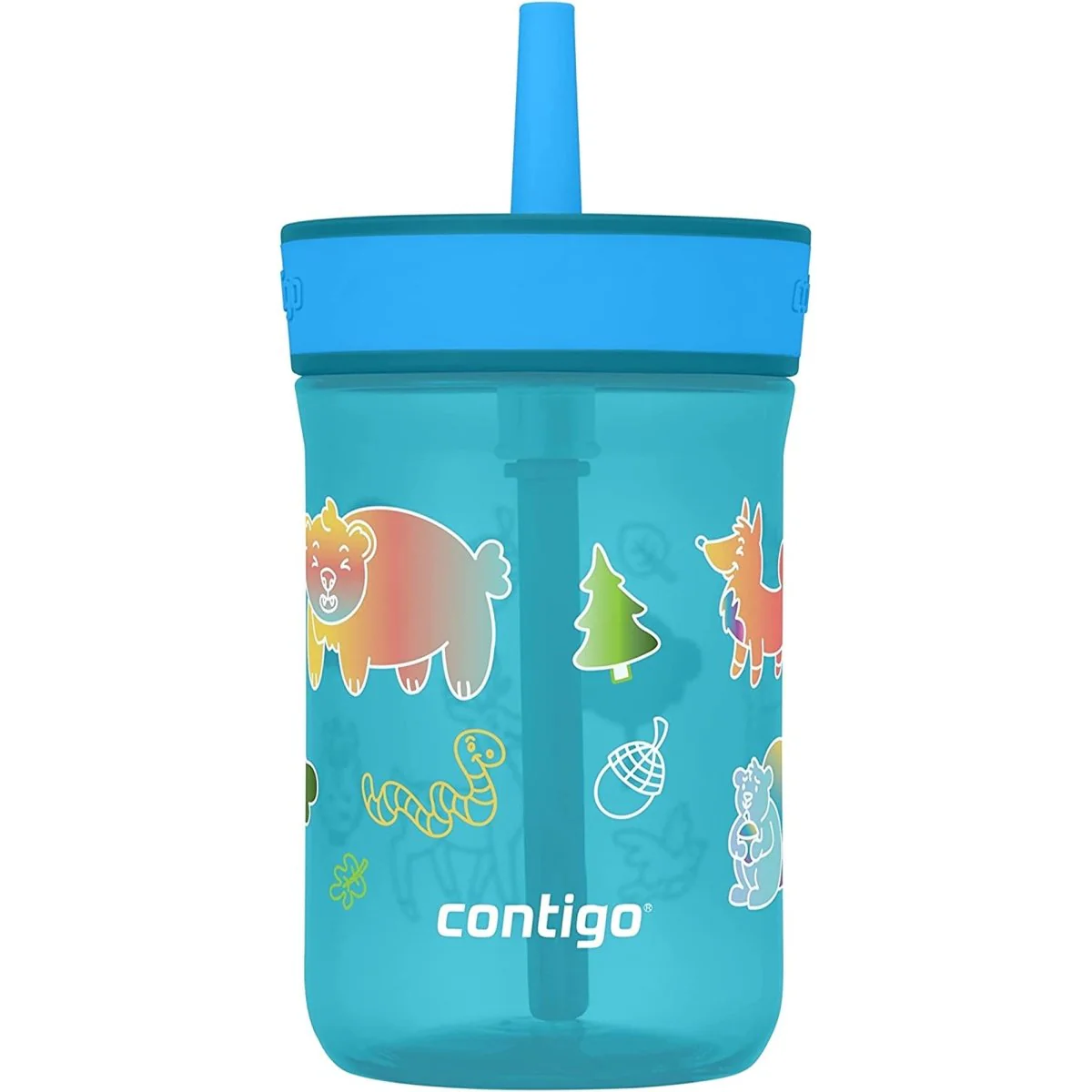 Contigo Kid's 14 oz. Leighton Spill-Proof Tumbler with Straw - Image 19