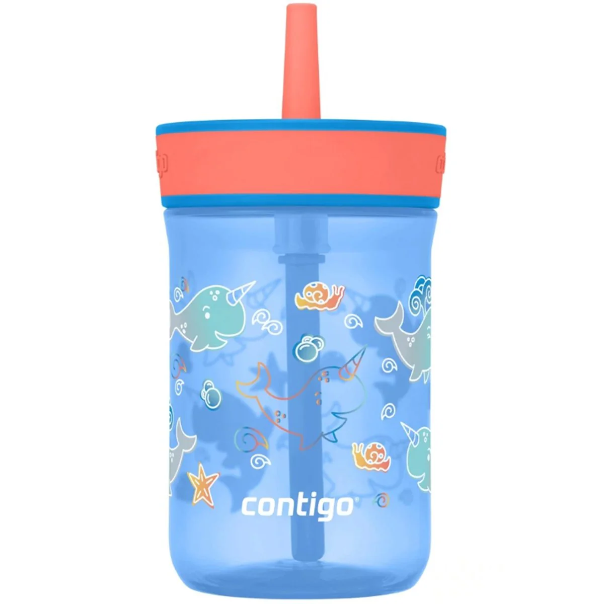 Contigo Kid's 14 oz. Leighton Spill-Proof Tumbler with Straw - Image 9
