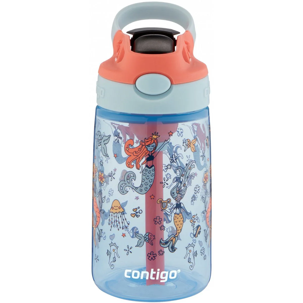 Contigo Kid's AutoSpout Straw Water Bottle with Easy-Clean Lid - Image 25