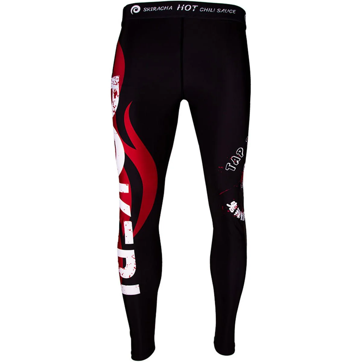 Dokebi Sriracha BJJ Grappling Spats - Black